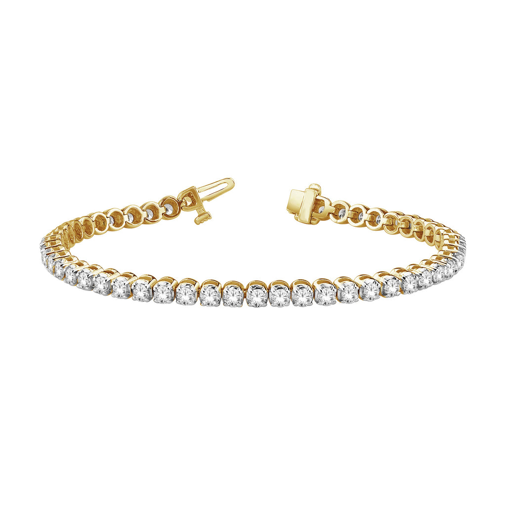 Natural Mined Diamond Tennis Bracelet – SHAMIN DIAMONDS